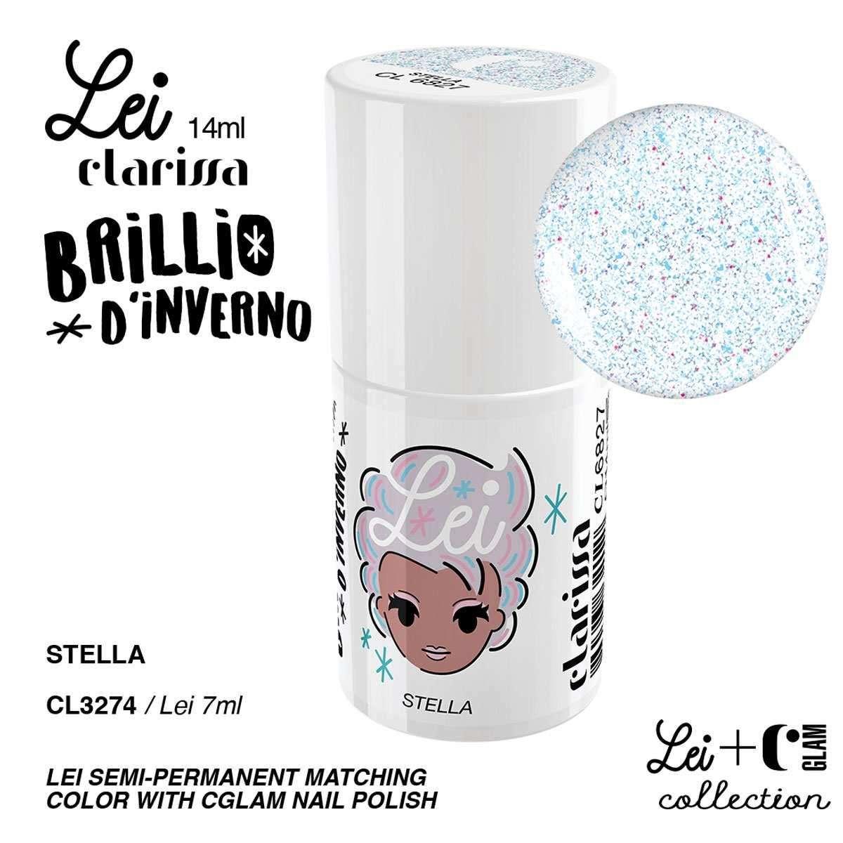 Clarissa smalto semipermanente tpo free 7 ml  stella