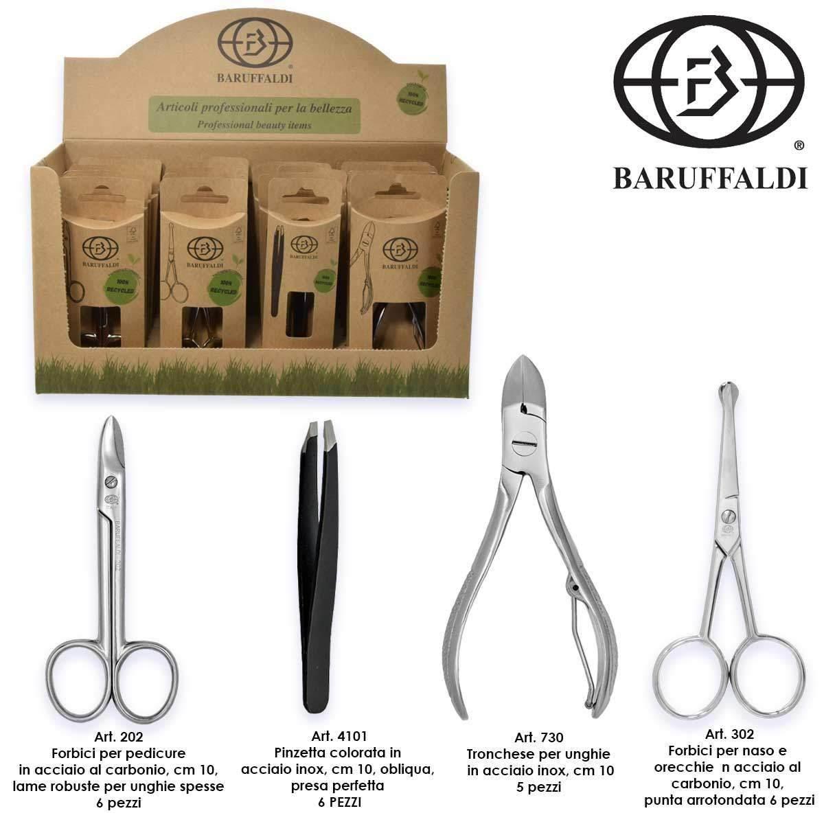 Baruffaldi espositore cura uomo
