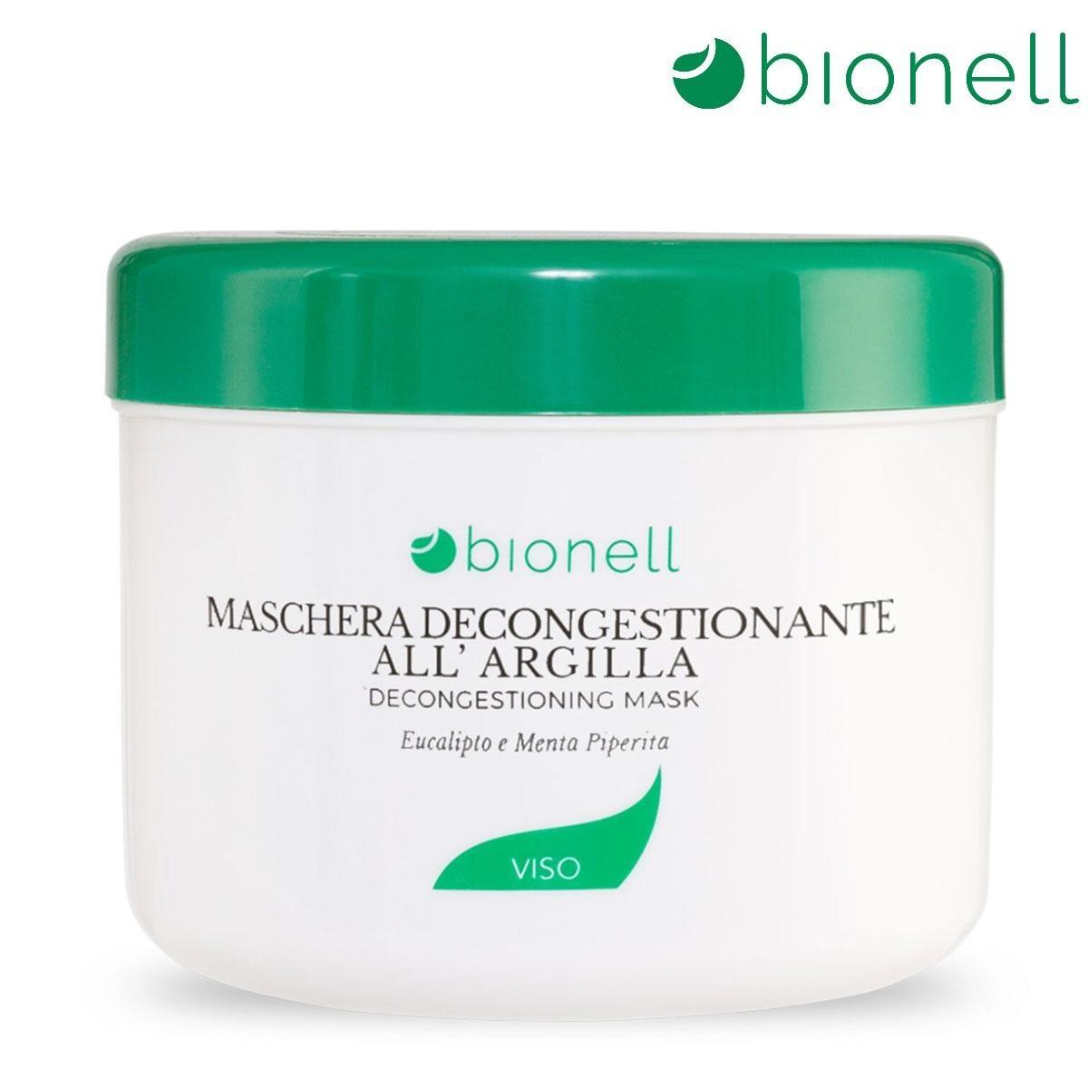 Bionell maschera viso decongestionante all' argilla bionell 500 ml