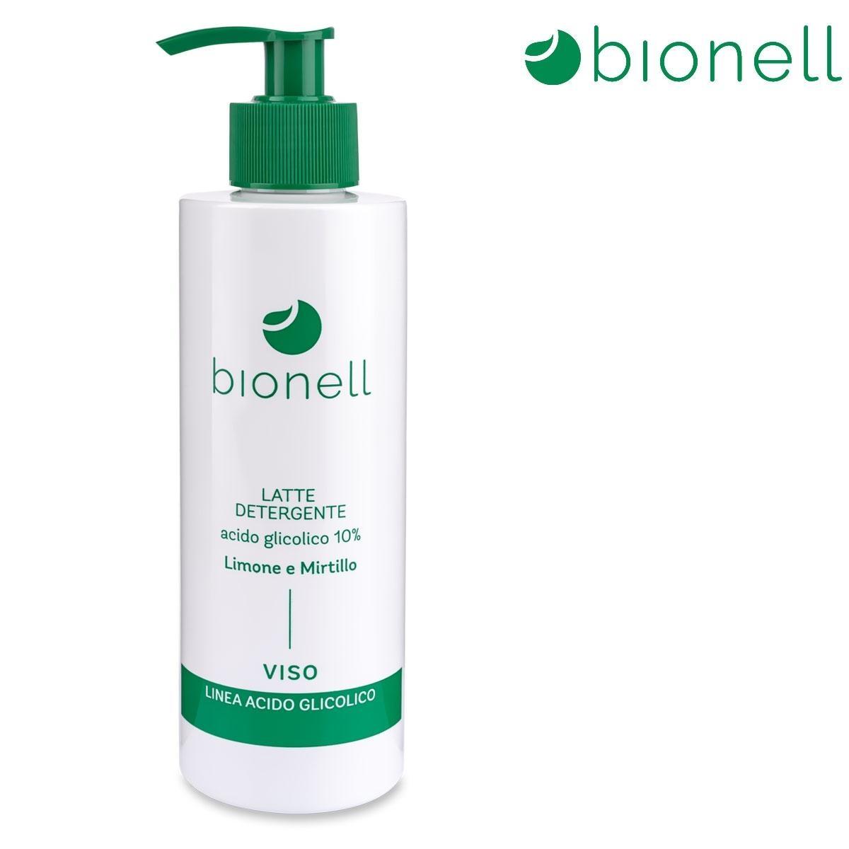 Bionell latte detergente acido glicolico 10% bionell 300 ml