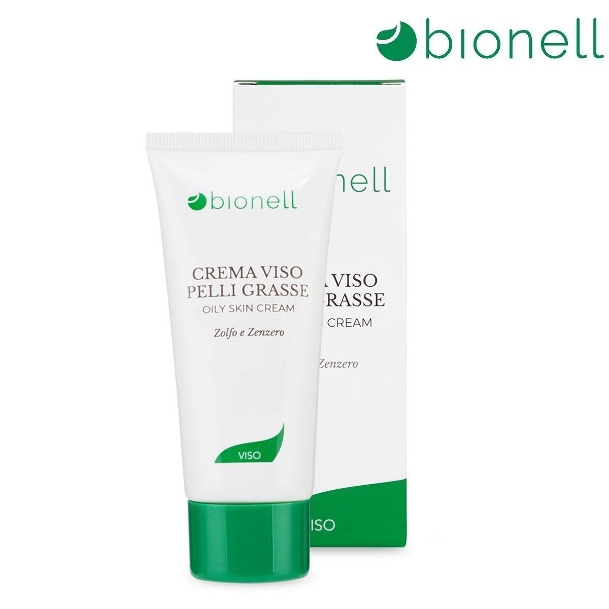 Bionell crema viso pelli grasse bionell tubo 50 ml