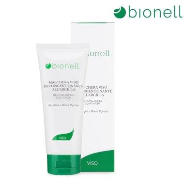 Bionell maschera viso decongestionante all'argilla tubo 100 ml