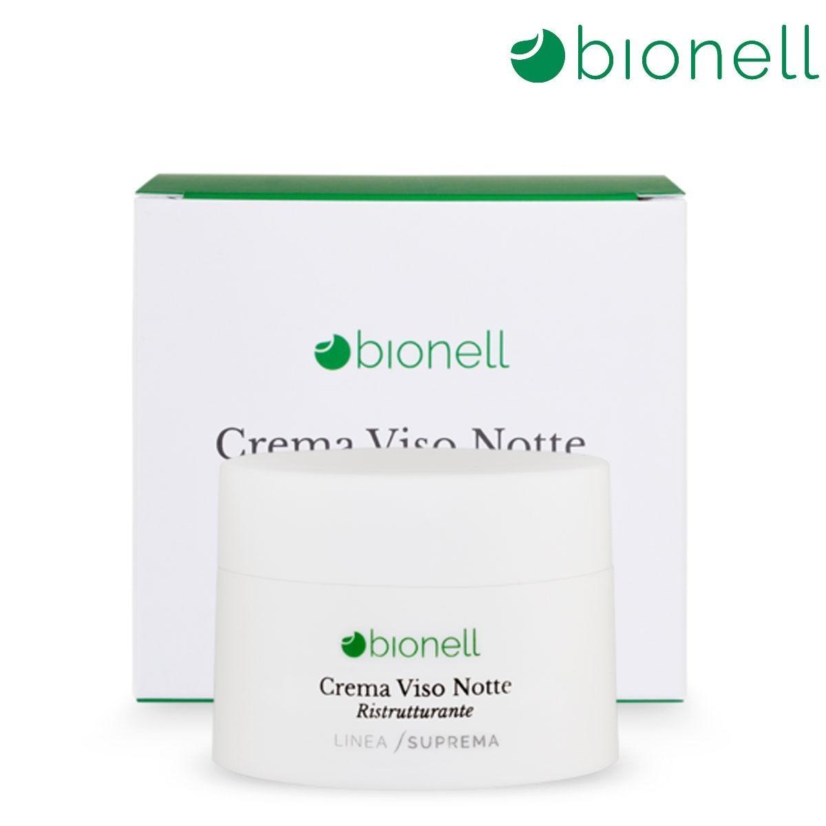 Bionell crema suprema viso notte ristrutturante 50 ml