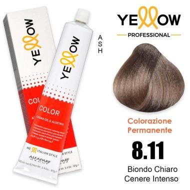 Alfaparf yellow color permanent 8.11 100ml