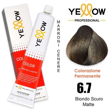 Alfaparf yellow color permanent 6.7 100ml