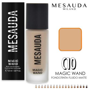Mesauda fondotinta fluido matte magic wand c10