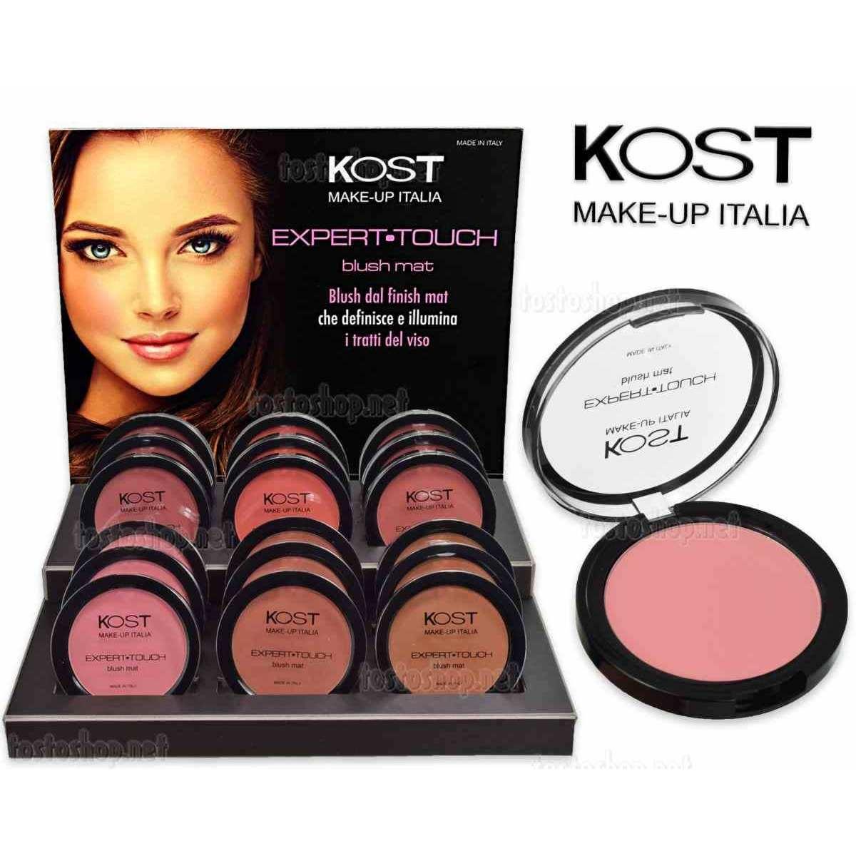Display blush mat expert touch kost 18 pezzi