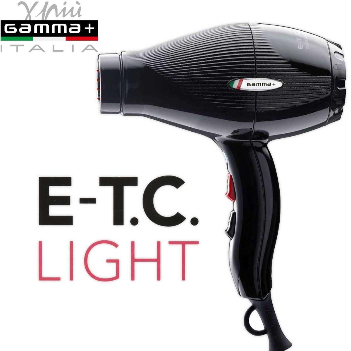 Gamma piu' phon e-tc light 2100 watt nero lucido