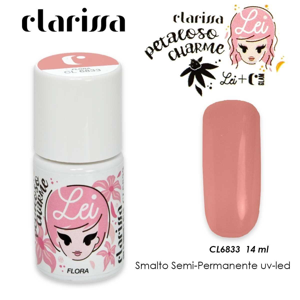 Clarissa smalto semipermanente tpo free 14 ml  flora