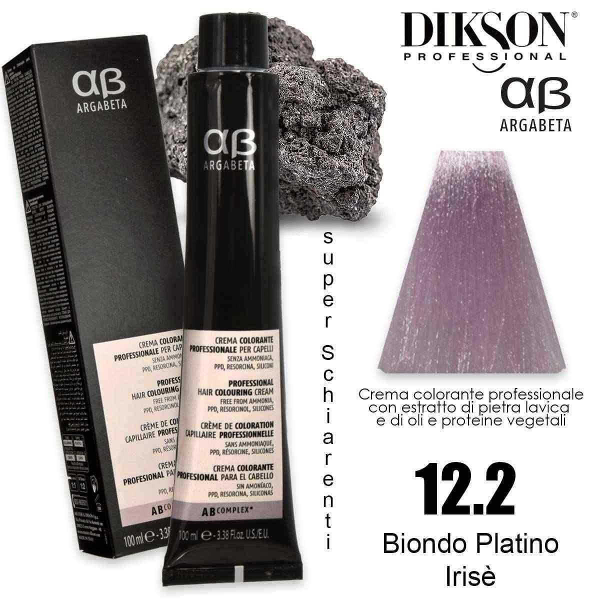 Dikson argabeta color 100 ml 12.2 biondo platino irisÈ<br>