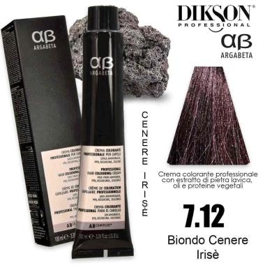 Dikson argabeta color 100 ml  7.12 biondo cenere irisÈ