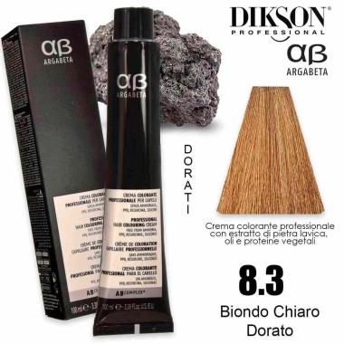 Dikson argabeta color 100 ml 8.3 biondo chiaro dorato