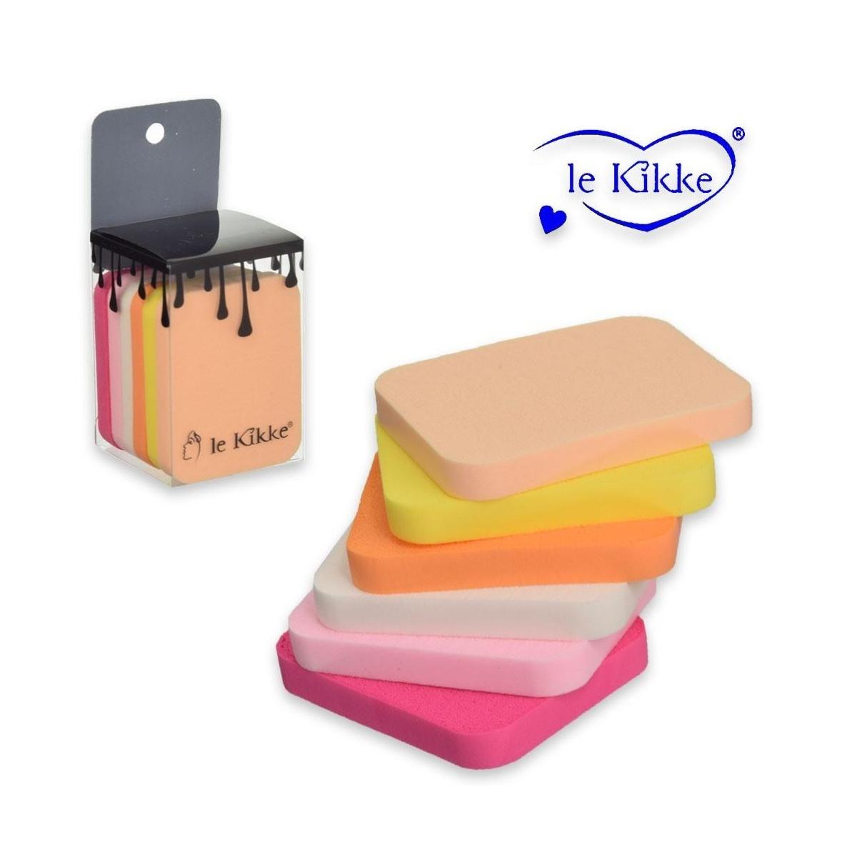 Le kikke spugnetta disidratata quadrata set 6 pezzi