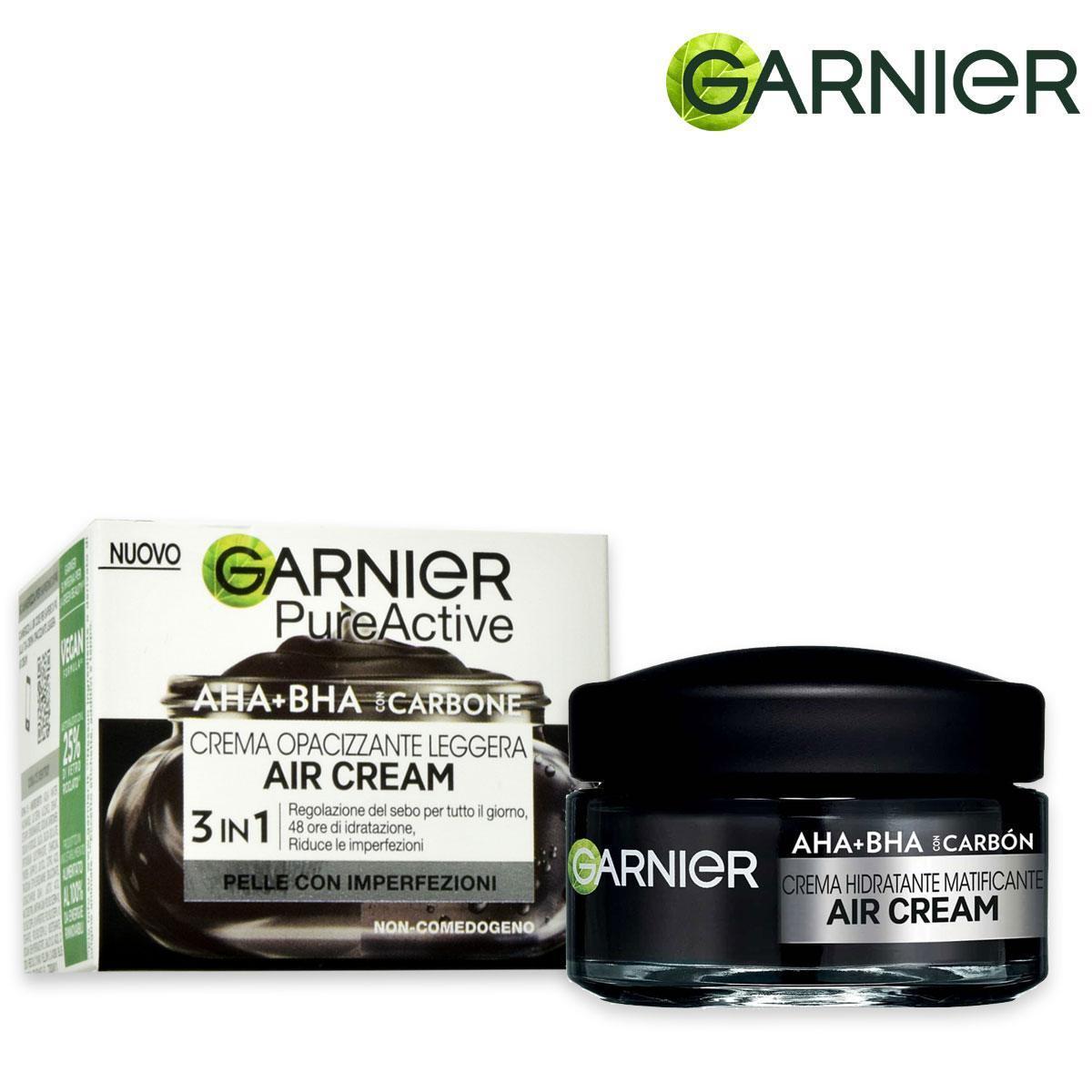 Garnier pure active crema opacizzante con carbone 3 in 1 50 ml