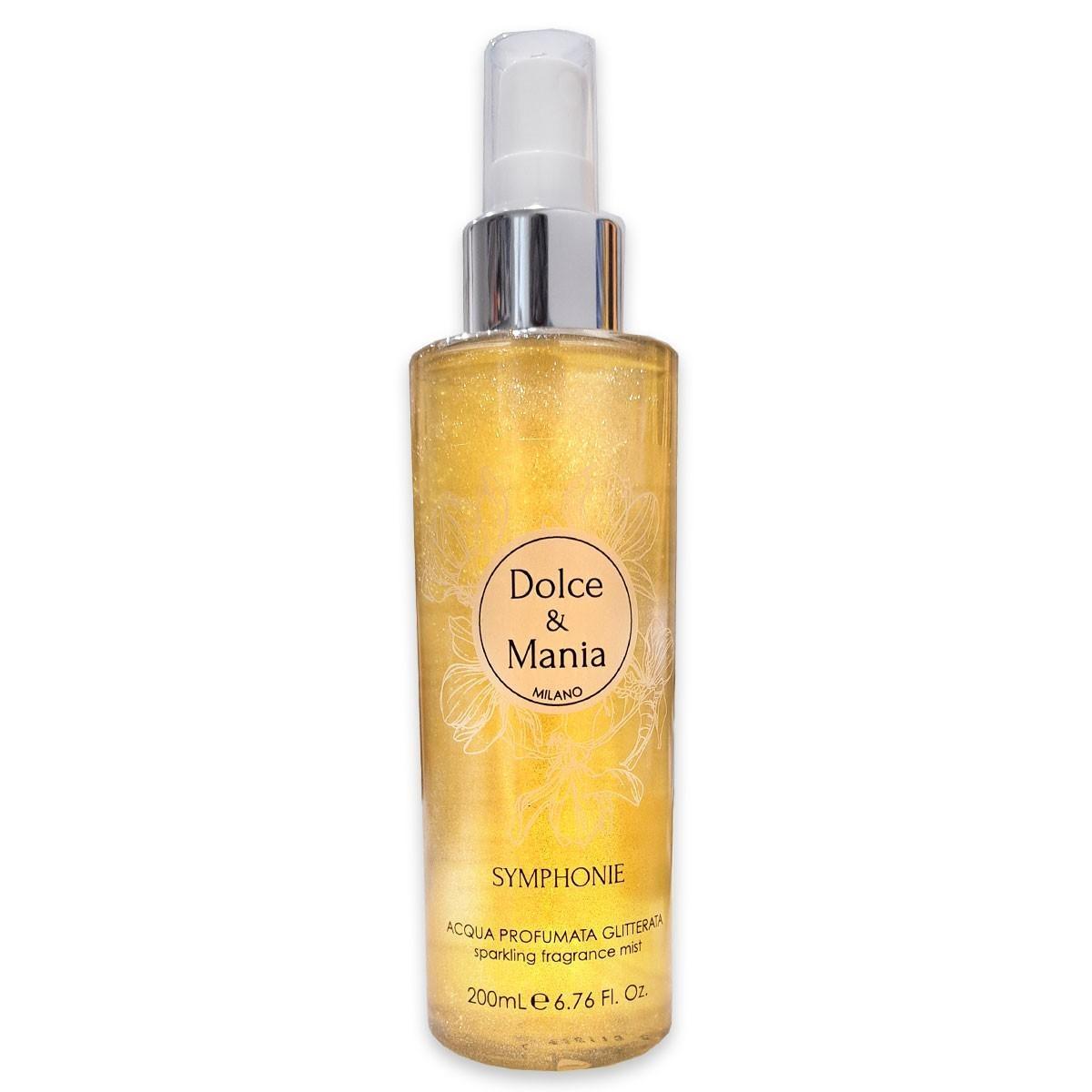 Dolce & mania symphonie acqua profumata glitterata 200 ml
