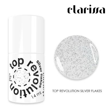 Clarissa top revolution silver flakes 14 ml