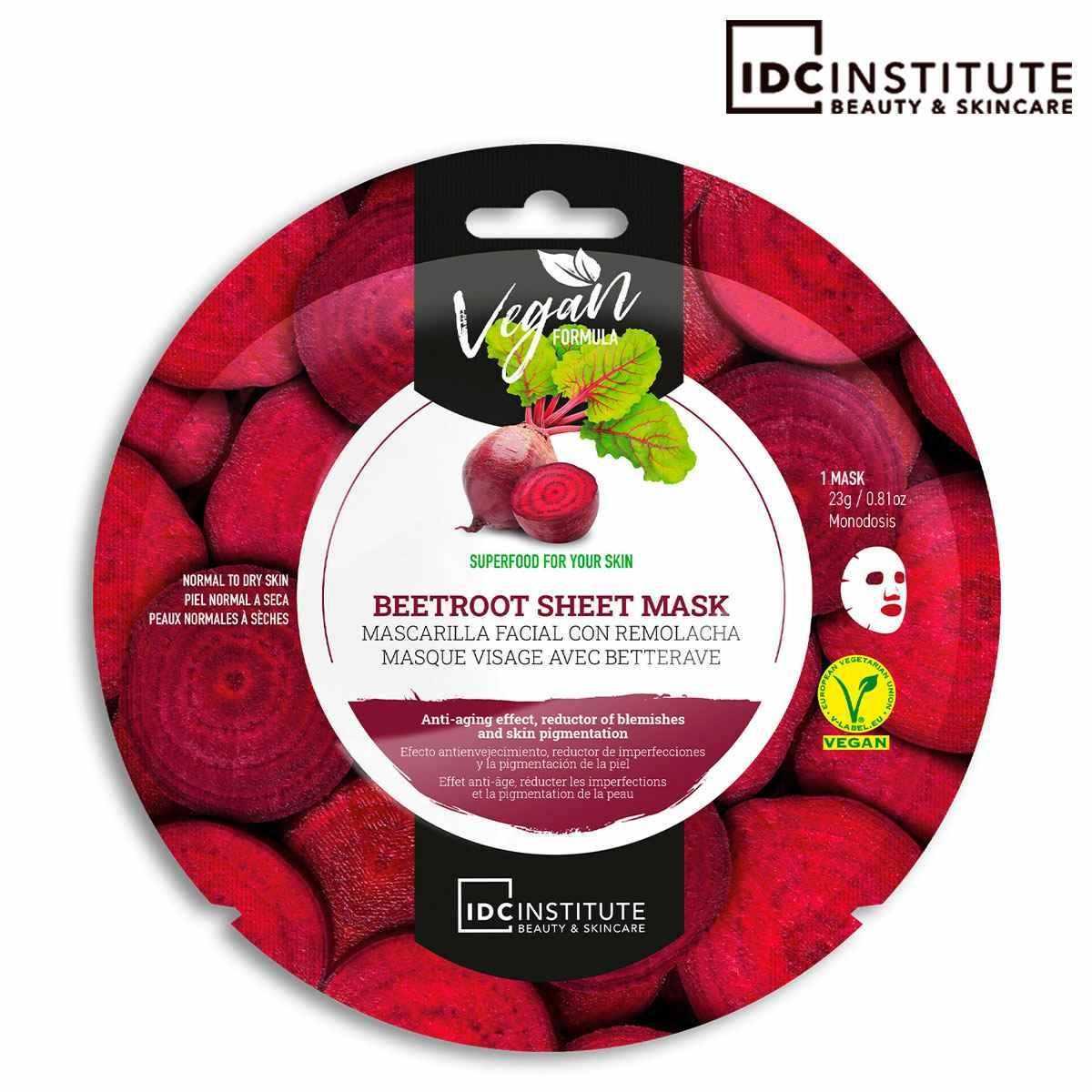 Idc institute mask beetroot for dry skin