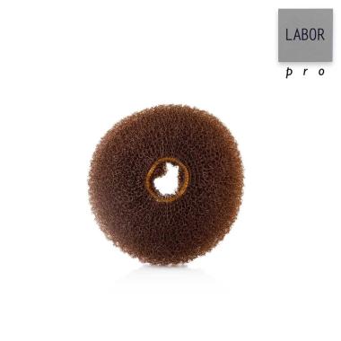 Labor ciambella media acconciatura castana 11,5 cm