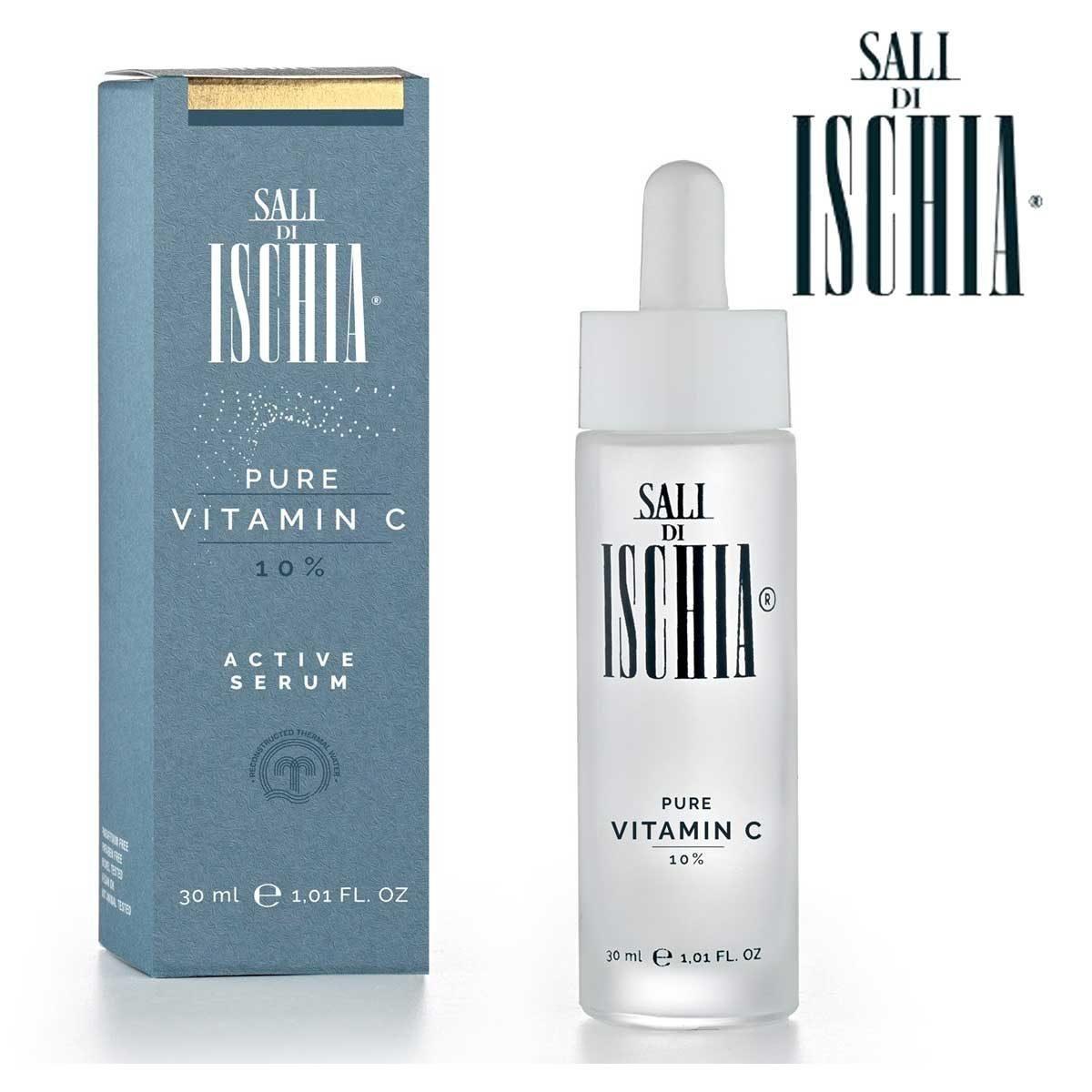 Ischia pure vitamin c 10% 30ml sali di ischia