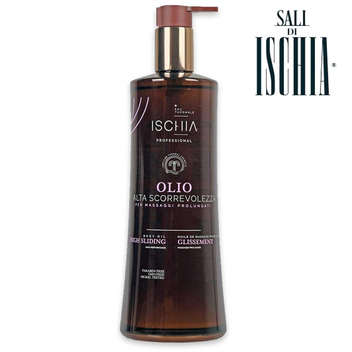 Ischia olio massaggio alta scorrevolezza 500 ml