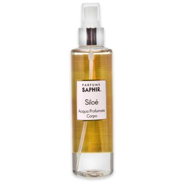 Frasco 200 ml body mist saphir siloe