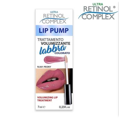 Retinol complex volumizzante labbra lip pump 7 ml peony