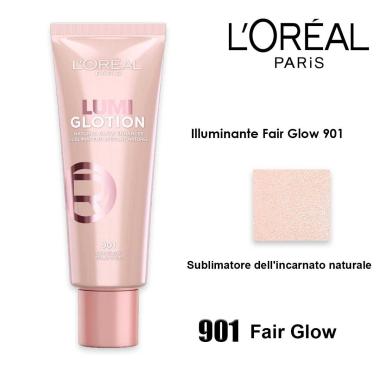 L'oreal illuminante viso glotion fair glow 901