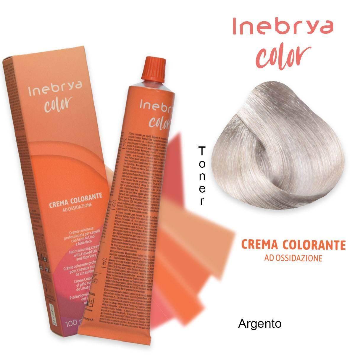 Inebrya color 100 ml argento