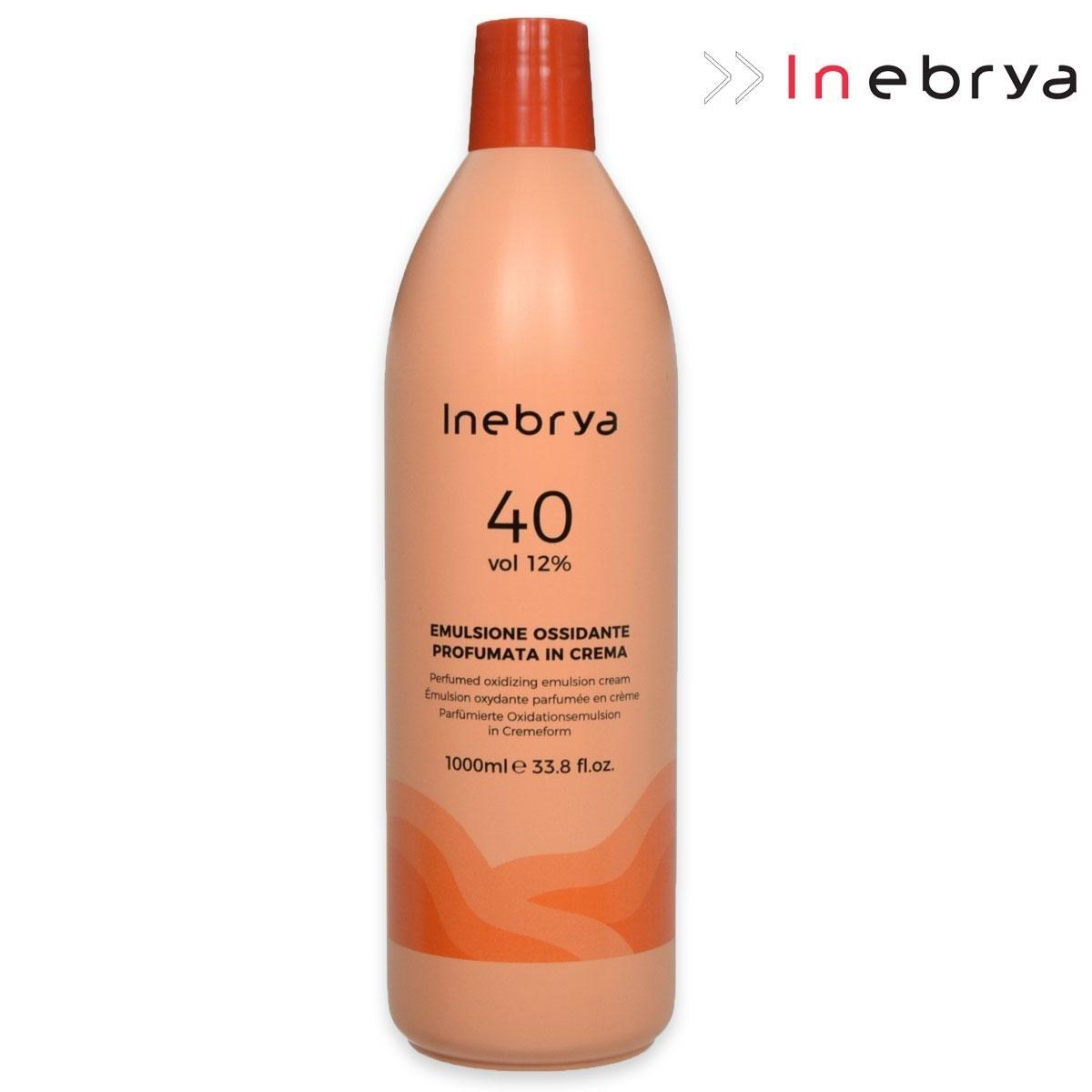 Inebrya 40 vol emulsione ossidante profumata in crema 1000 ml