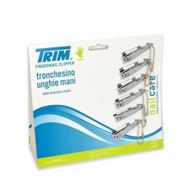 Trim tagliaunghie mani cartella 12 pezzi