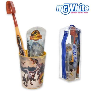 Pochette jurassic world (2d + dent 75ml + beaker)