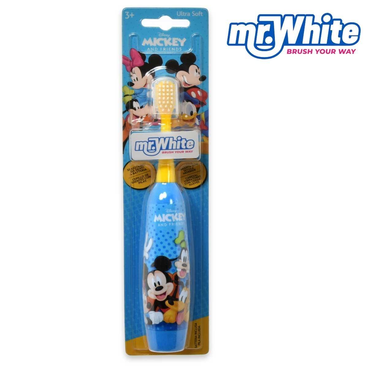 Spazzolino a battera (inclusa) turbo mickey & friends