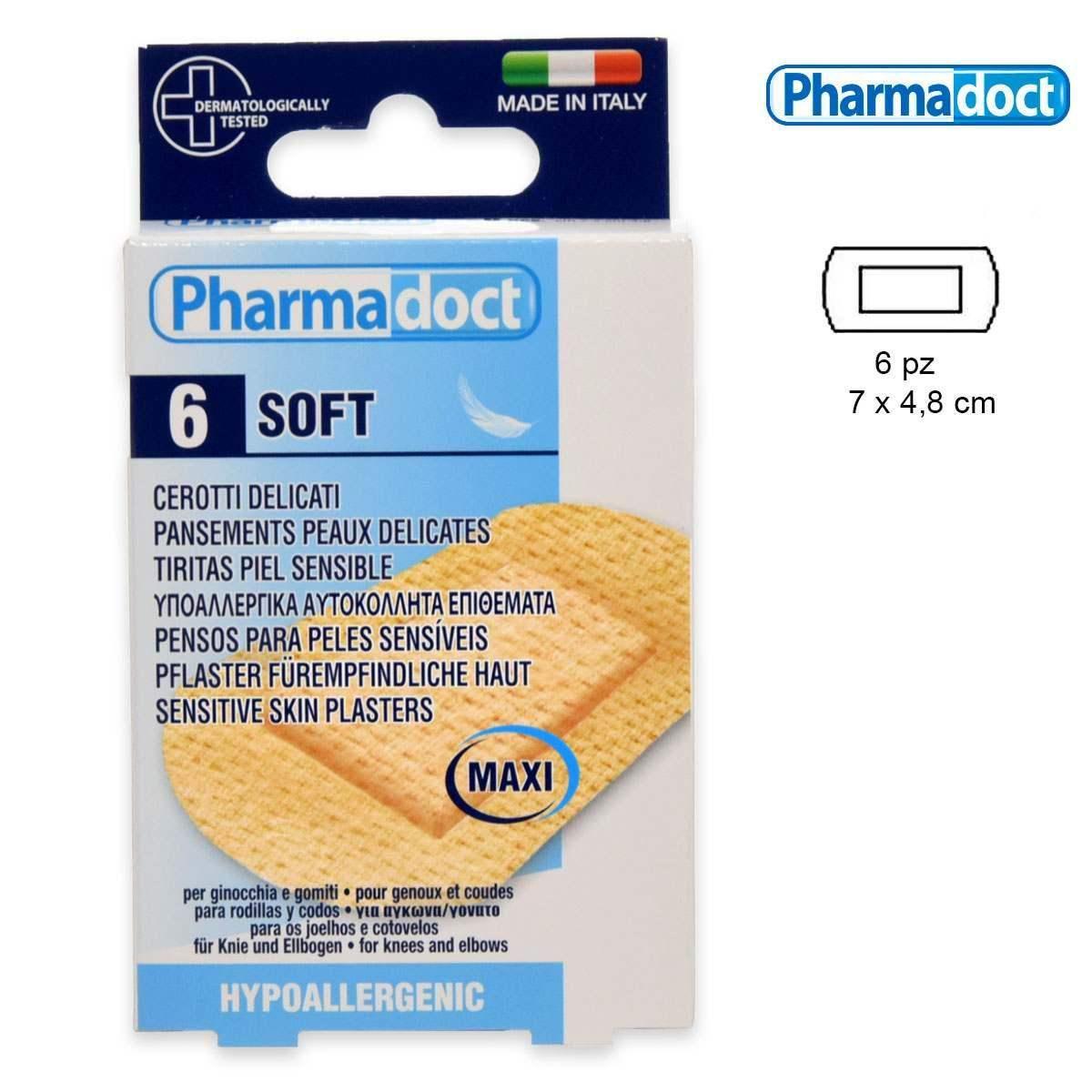 Pharmadoct cerotti tnt gomito/ginocchio 6 pz