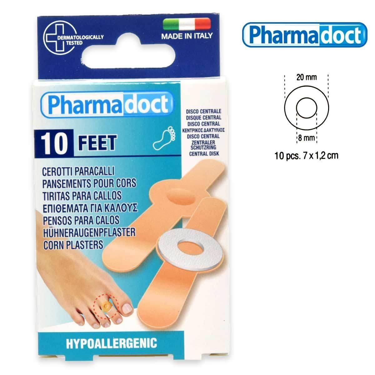 Pharmadoct cerotti protettivi disco centrale 10 pz