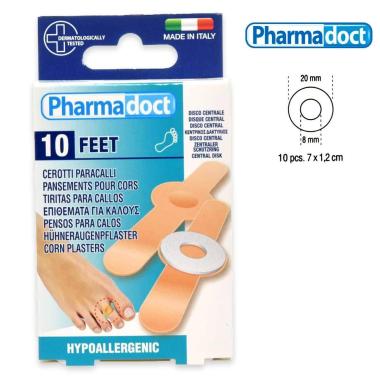 Pharmadoct cerotti protettivi disco centrale 10 pz