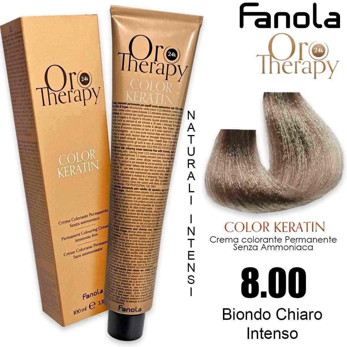 Fanola oro therapy color keratin 100 ml 8.00