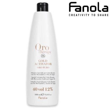 Fanola oro therapy gold activator 1000 ml 40 vol