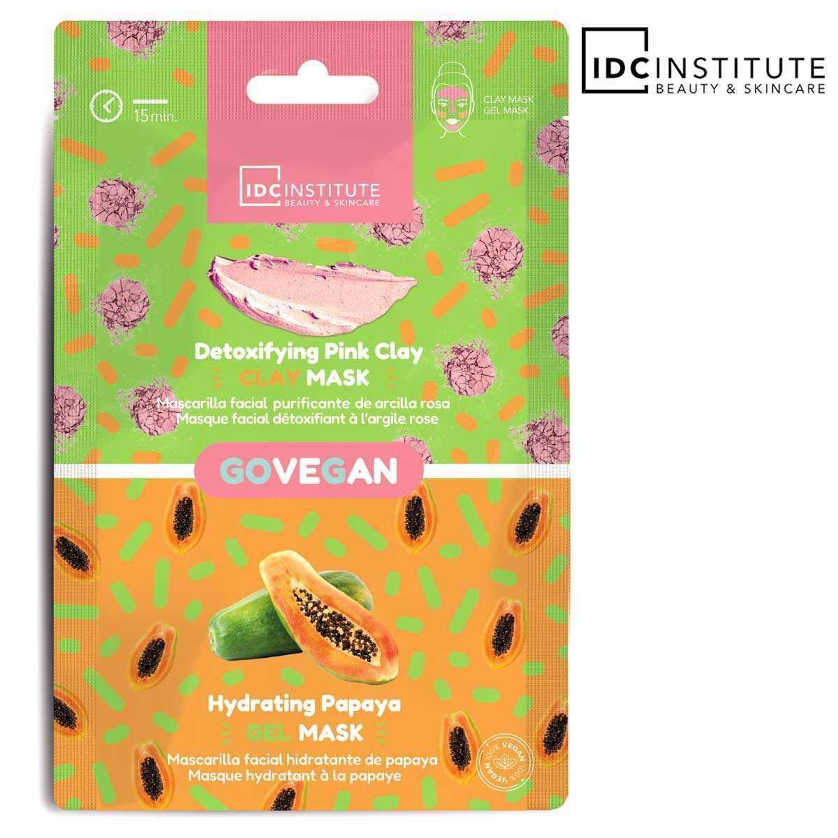 Idc institute essent.duo mask pink clay&papaya