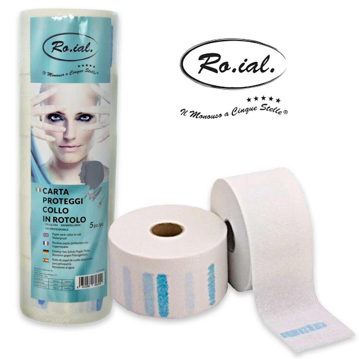 Roial neck paper carta collo 5 rotoli 500 strappi