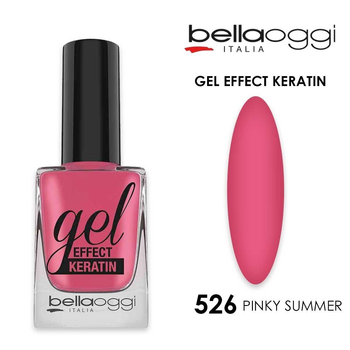 Gel effect keratin smalto effetto gel con cheratina 526