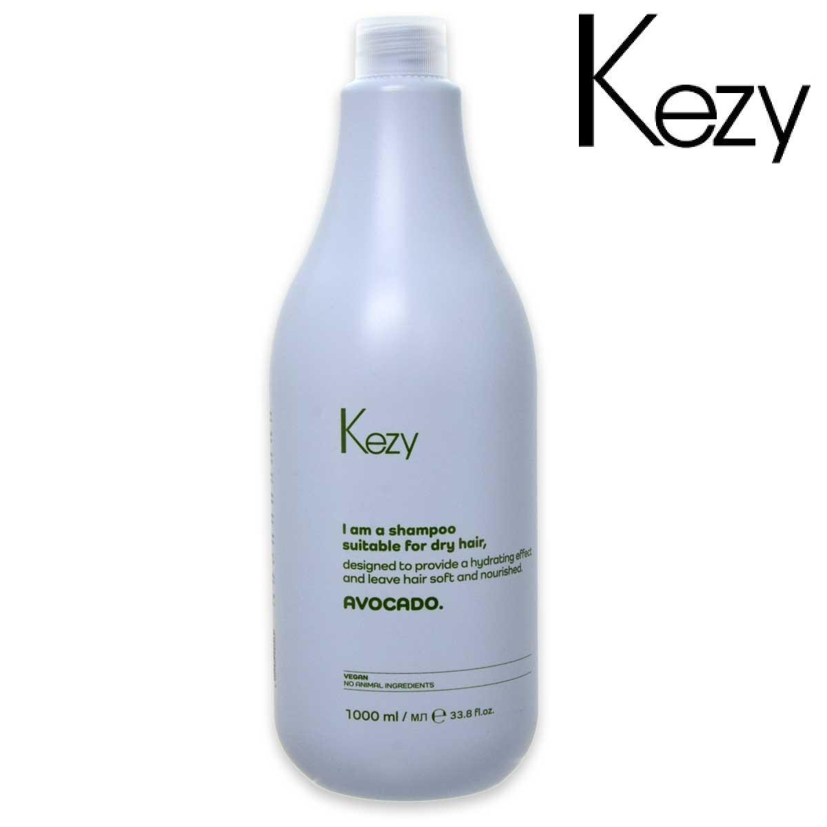 Kezy shampoo avocado per capelli secchi 1000 ml