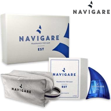 Navigare est edt 80 ml. astucciato + borsello