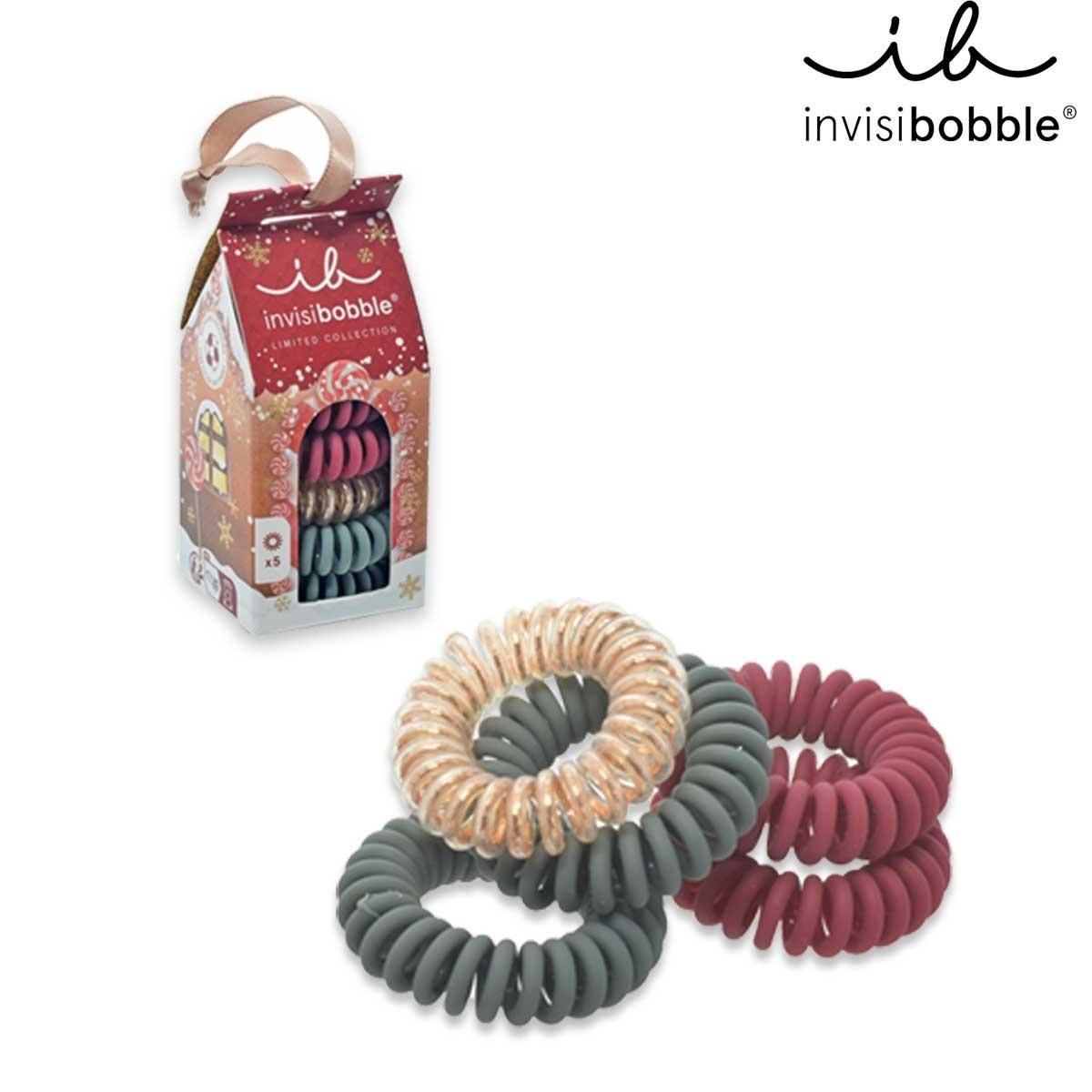 Invisibobble set holidays snow place like home