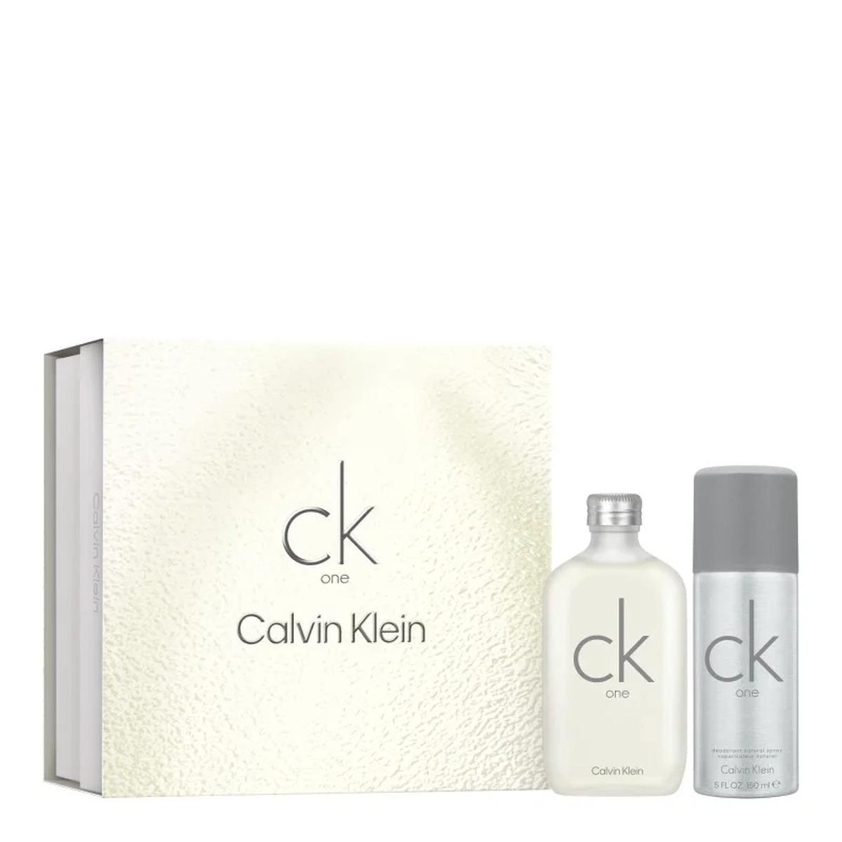 Ck one coffret edt 100 ml + deo spray 150 ml
