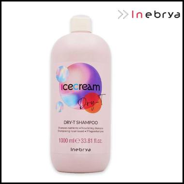 Inebrya dry-t shampoo 1000 ml fior di latte