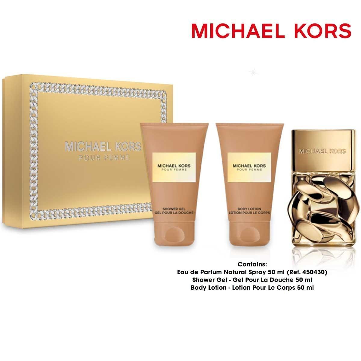 Michael kors coffret pour femme edp50+bsg50+bl50