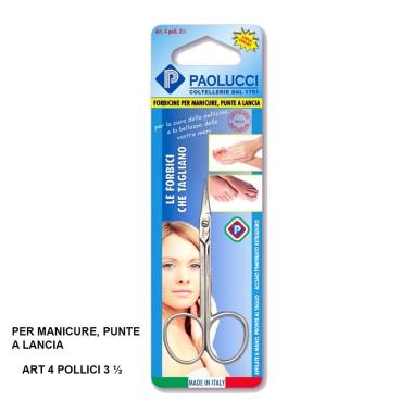 Forbici manicure strozz.sprint poll.3 ½  paolucci