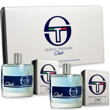 S.tacchini coffret club edt 100 ml + after shave 100 ml