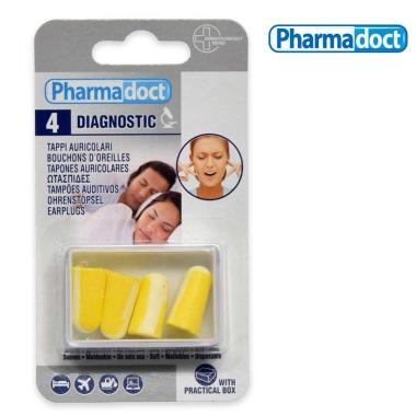 Pharmadoct tappi morbidi in contenitore trasparente 4 pz