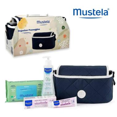 Mustela porta oggetti da passeggino pieno